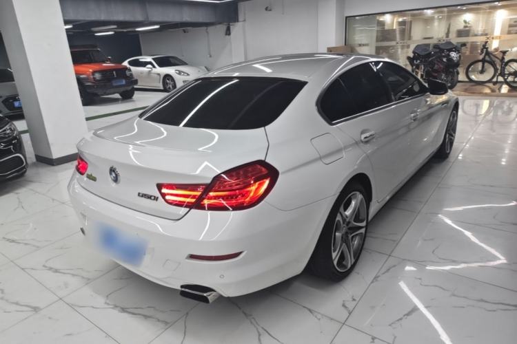 Used BMW 6 Series 2013 Facelift 640i Gran Coupe Rear Right 45 Deg
