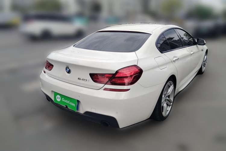 Used BMW 6 Series 2013 Facelift 640i Gran Coupe Rear Right 45 Deg