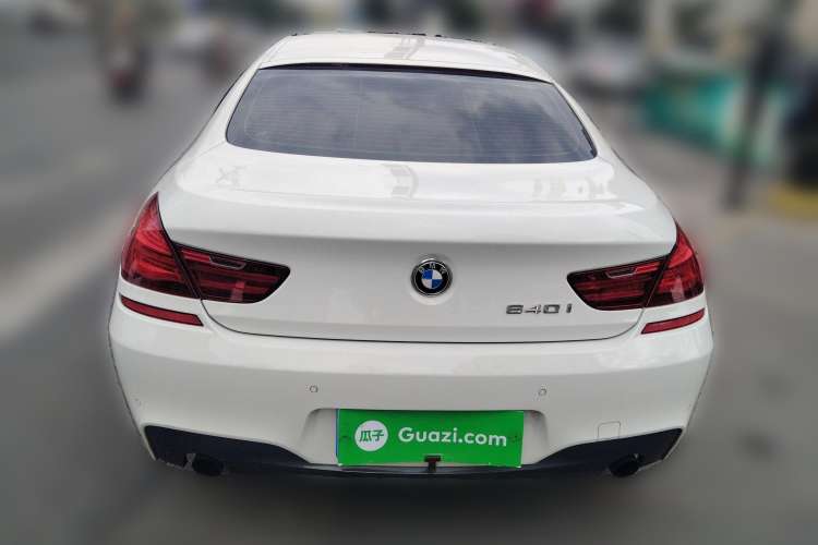 Used BMW 6 Series 2013 Facelift 640i Gran Coupe Rear