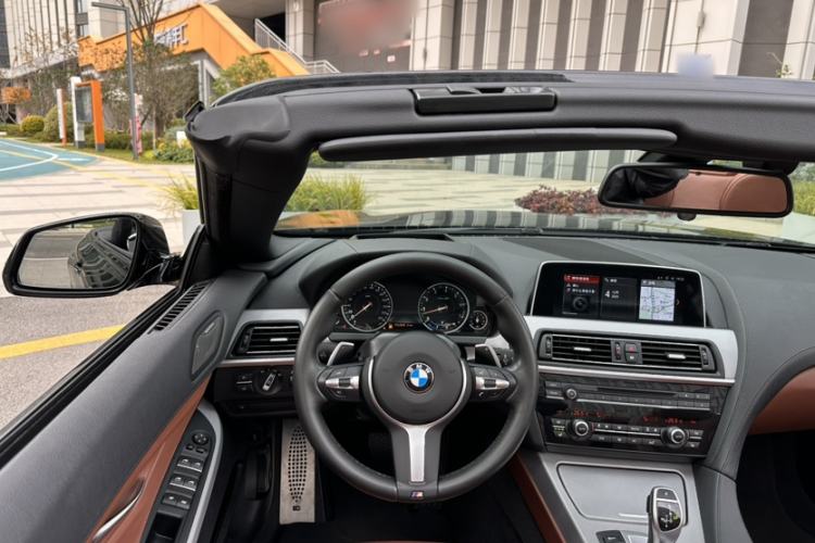 Used BMW 6 Series 2016 640i xDrive Convertible Coupé Interior 10