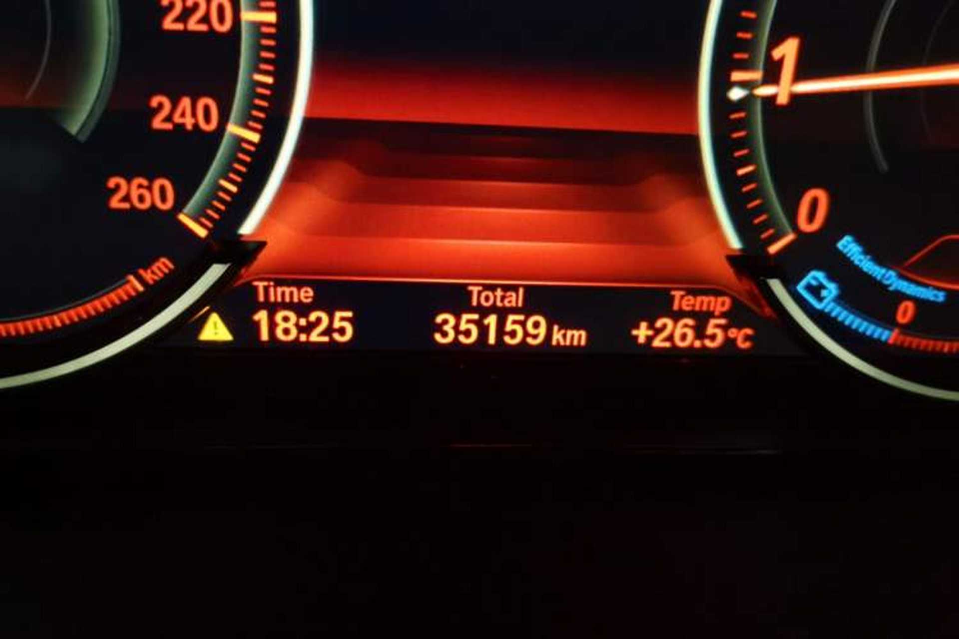 Used BMW 6 Series 2016 640i Convertible Coupe Odometer Close Up