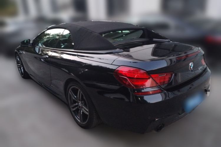 Used BMW 6 Series 2016 640i Convertible Coupe Rear Left 45 Deg