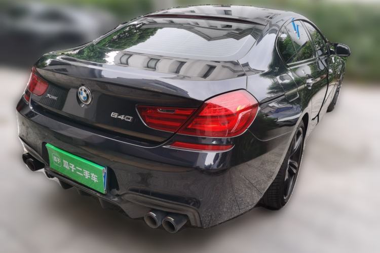Used BMW 6 Series 2016 640i xDrive Gran Coupe Rear Right 45 Deg