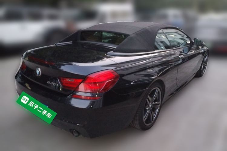 Used BMW 6 Series 2016 640i Convertible Coupe Rear Right 45 Deg
