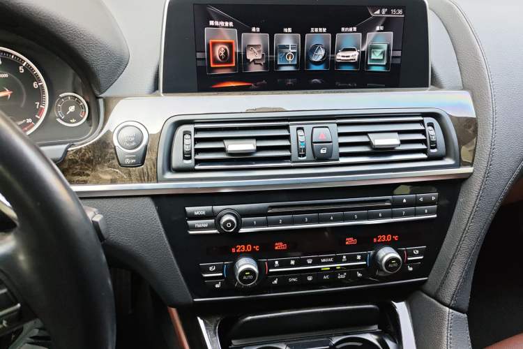 Used BMW 6 Series 2016 640i Gran Coupe Audio And AC Panel