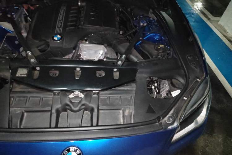 Used BMW 6 Series 2016 640i Convertible Coupe Engine Bay Left