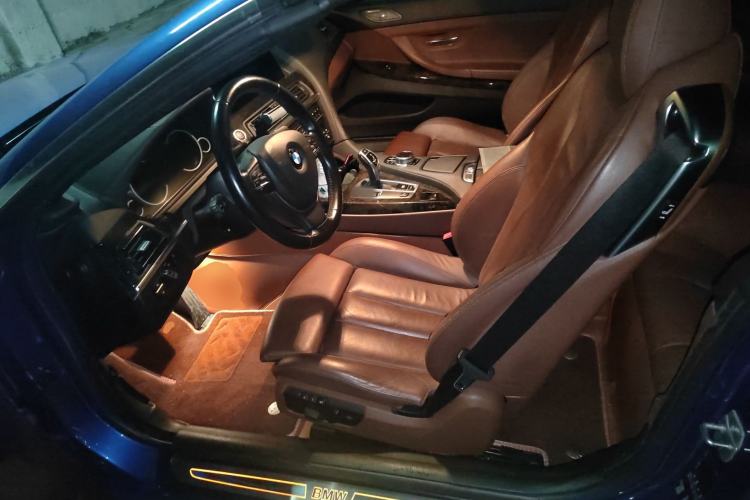 Used BMW 6 Series 2016 640i Convertible Coupe Left Front Seat