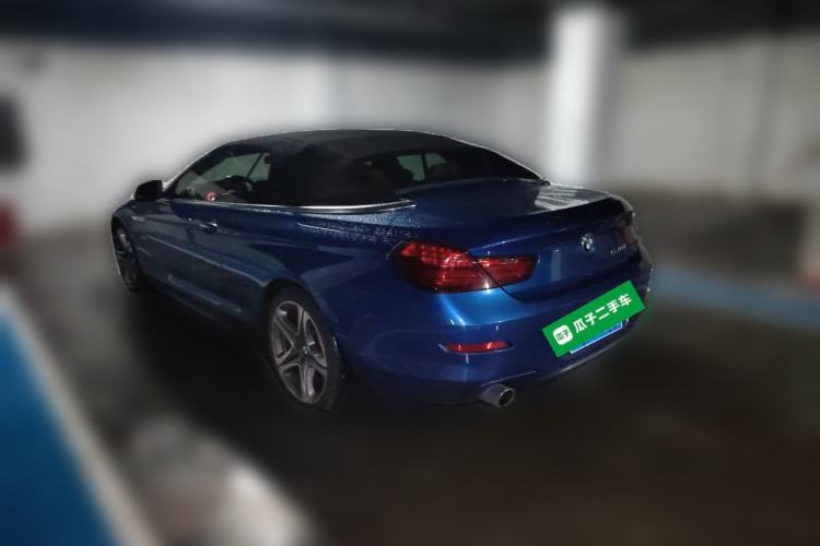 Used BMW 6 Series 2016 640i Convertible Coupe Rear Left 45 Deg