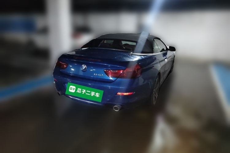 Used BMW 6 Series 2016 640i Convertible Coupe Rear Right 45 Deg