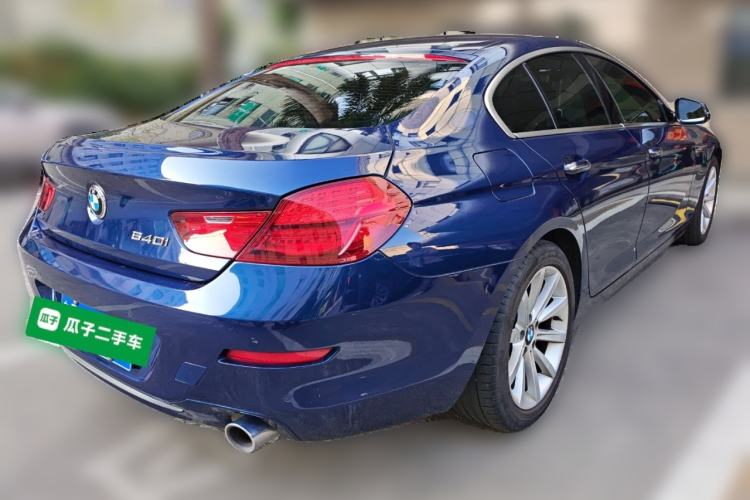 Used BMW 6 Series 2016 640i Gran Coupe Rear Right 45 Deg