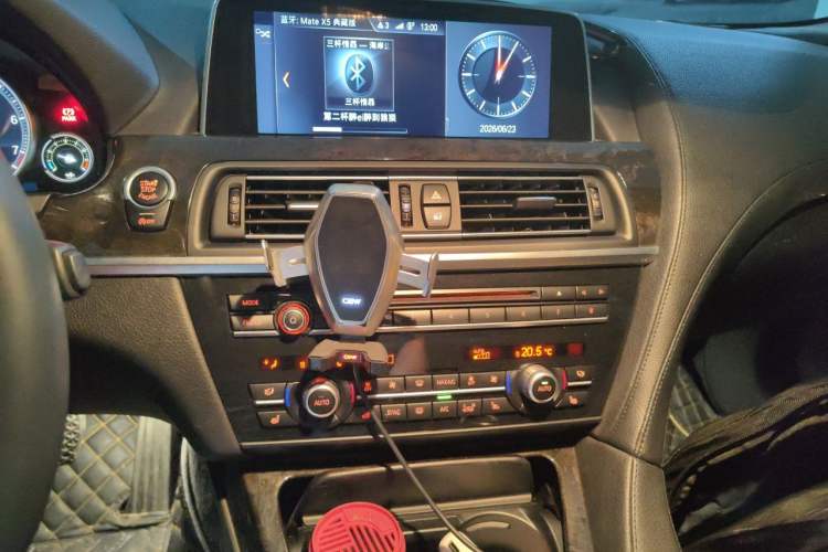Used BMW 6 Series 2016 640i Gran Coupe Audio And AC Panel