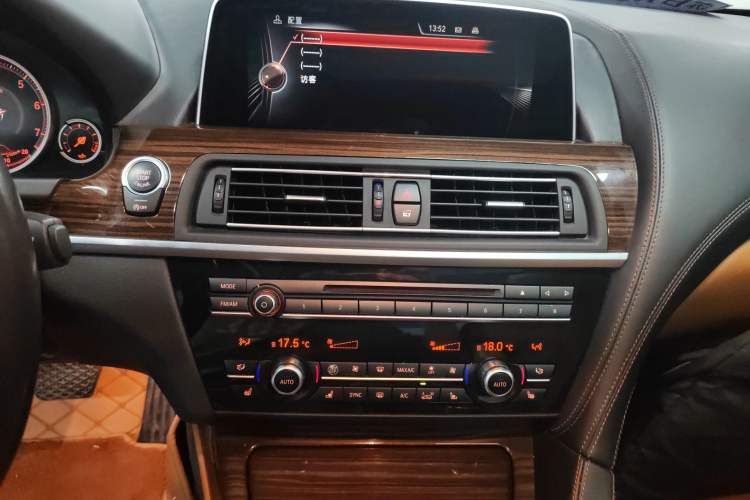 Used BMW 6 Series 2016 640i Gran Coupe Audio And AC Panel