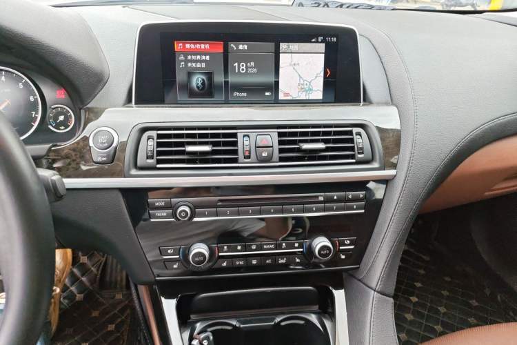 Used BMW 6 Series 2016 640i Gran Coupe Audio And AC Panel