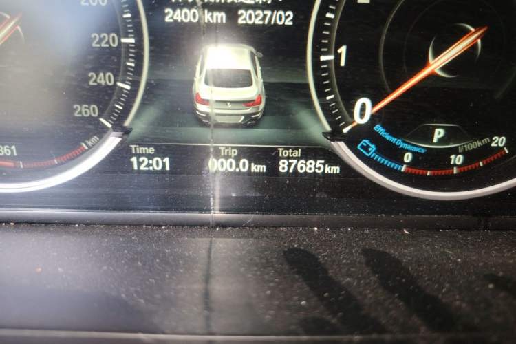 Used BMW 6 Series 2016 640i xDrive Gran Coupe Odometer Close Up