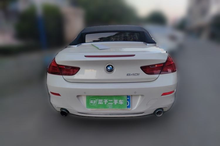 Used BMW 6 Series 2016 640i Convertible Coupe Rear