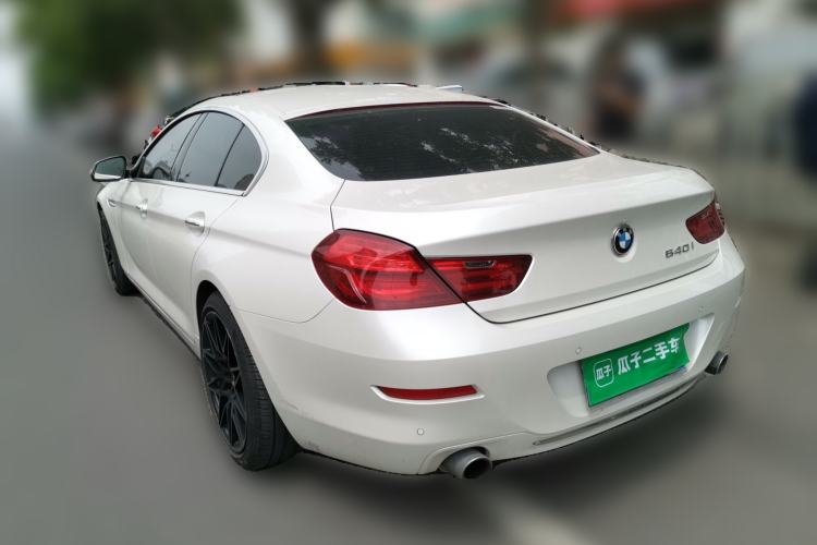 Used BMW 6 Series 2016 640i Gran Coupe Rear Left 45 Deg