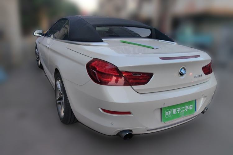 Used BMW 6 Series 2016 640i Convertible Coupe Rear Left 45 Deg