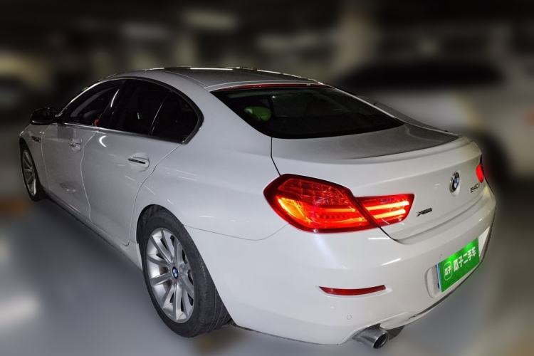 Used BMW 6 Series 2016 640i xDrive Gran Coupe Rear Left 45 Deg