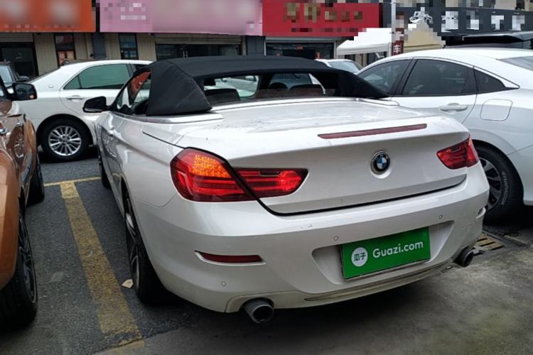 Used BMW 6 Series 2016 640i Convertible Coupe Rear Left 45 Deg