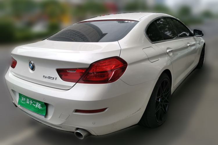 Used BMW 6 Series 2016 640i Gran Coupe Rear Right 45 Deg