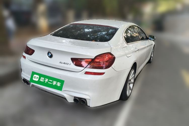 Used BMW 6 Series 2016 640i Gran Coupe Rear Right 45 Deg