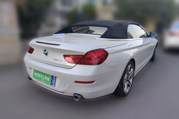 Used BMW 6 Series 2016 640i Convertible Coupe Rear Right 45 Deg