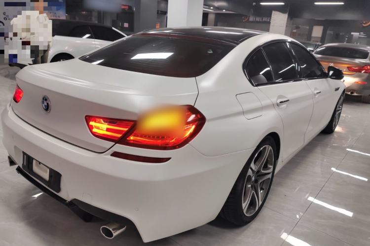 Used BMW 6 Series 2016 640i Gran Coupe Rear Right 45 Deg
