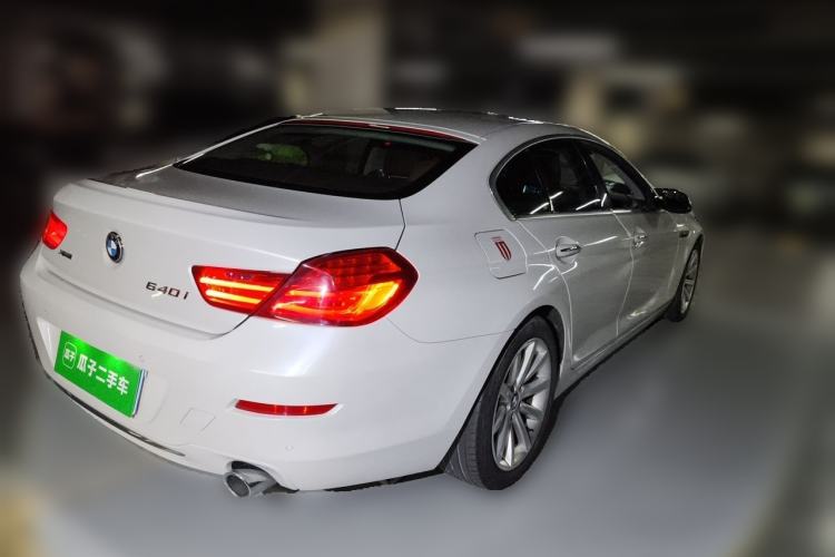 Used BMW 6 Series 2016 640i xDrive Gran Coupe Rear Right 45 Deg