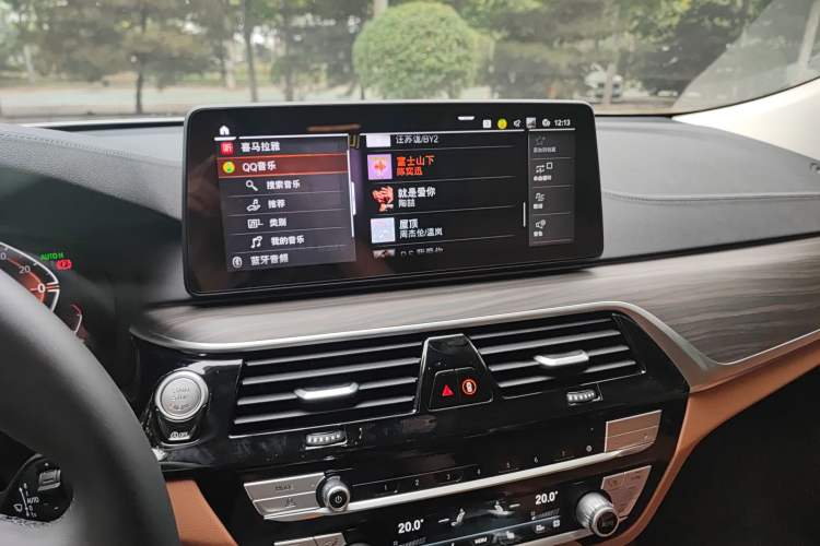 Used BMW 6 Series GT 2022 630i Luxury Design Package Audio And AC Panel