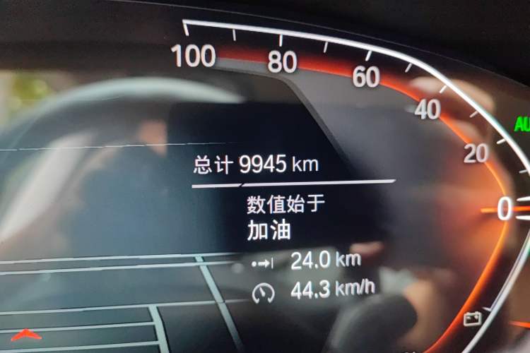 Used BMW 6 Series GT 2022 630i Luxury Design Package Odometer Close Up