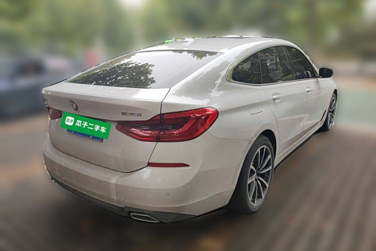 Used BMW 6 Series GT 2022 630i Luxury Design Package Rear Right 45 Deg