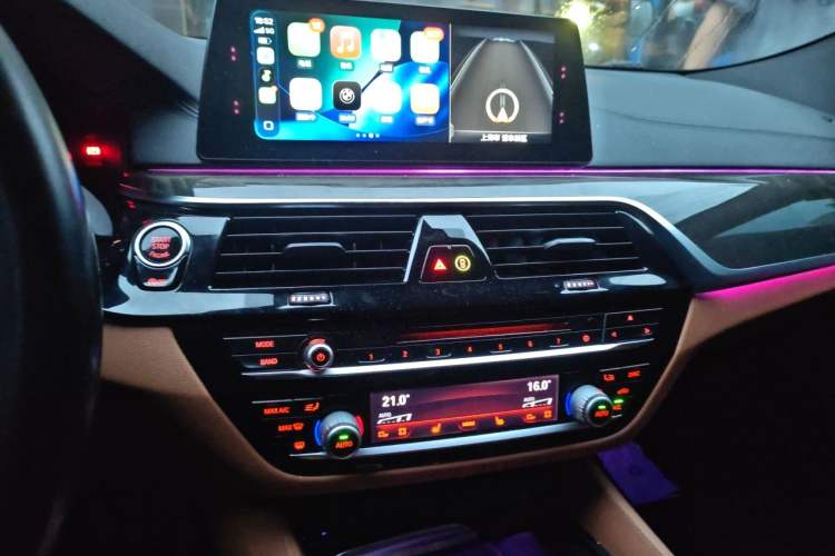 Used BMW 6 Series GT 2018 630i M Sport Package Audio And AC Panel