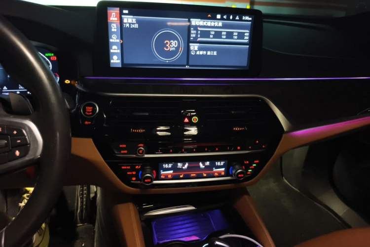 Used BMW 6 Series GT 2018 630i M Sport Package Audio And AC Panel