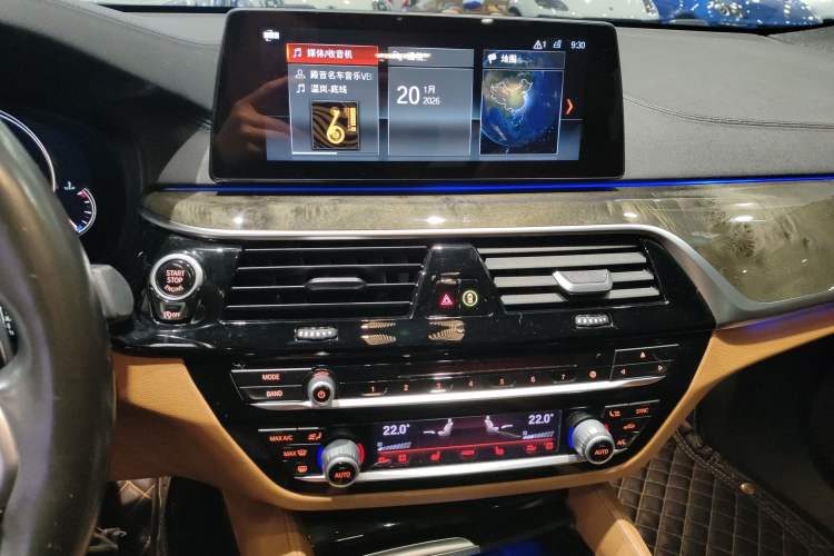 Used BMW 6 Series GT 2018 630i M Sport Package Audio And AC Panel