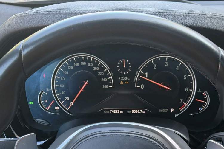 Used BMW 6 Series GT 2018 630i M Sport Package Odometer Close Up
