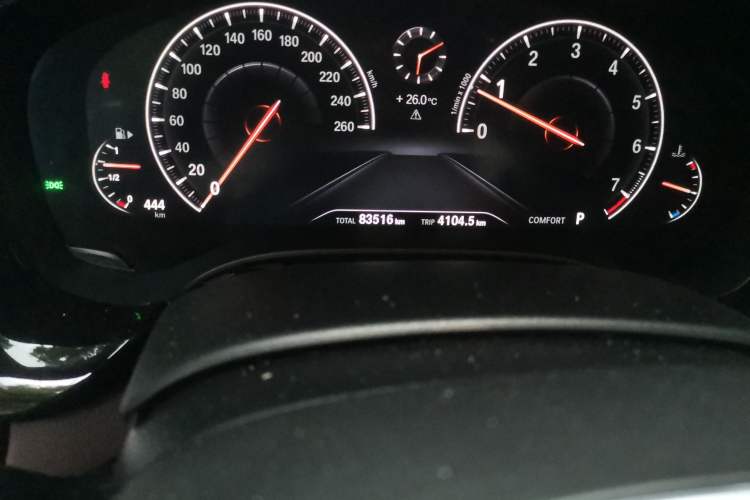 Used BMW 6 Series GT 2018 640i xDrive M Sport Package Odometer Close Up