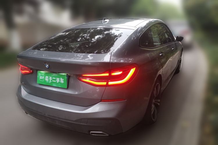 Used BMW 6 Series GT 2018 640i xDrive M Sport Package Rear Right 45 Deg