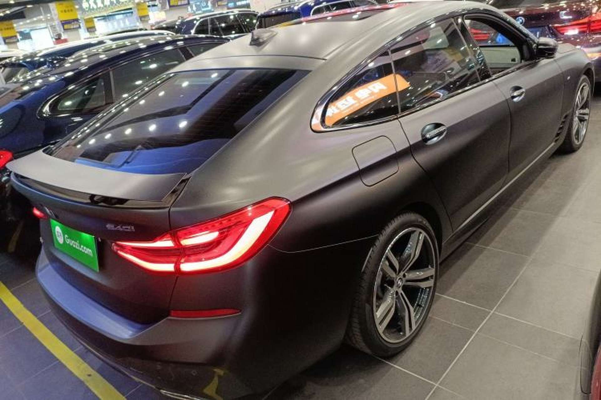 Used BMW 6 Series GT 2018 640i xDrive M Sport Package Rear Right 45 Deg