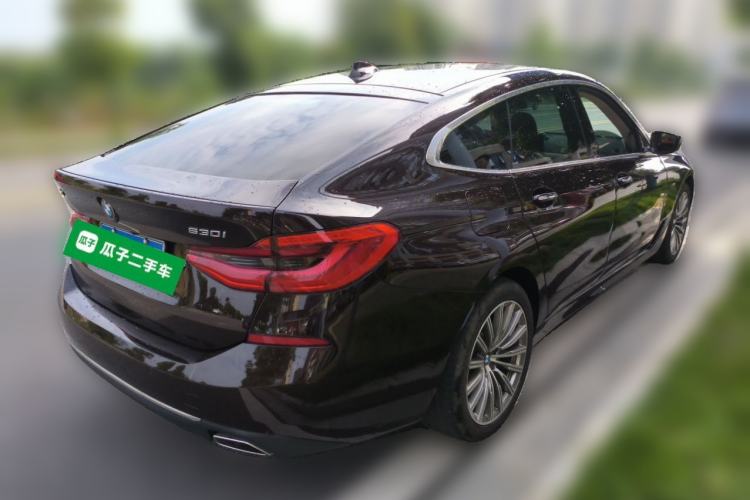 Used BMW 6 Series GT 2018 630i Luxury Design Package Rear Right 45 Deg