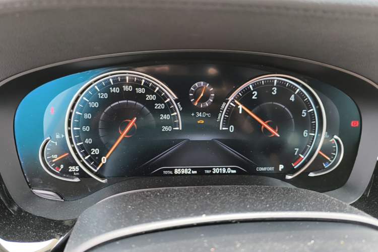 Used BMW 6 Series GT 2018 630i Luxury Design Package Instrument Cluster