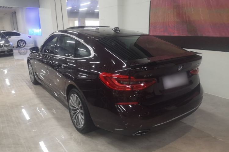 Used BMW 6 Series GT 2018 630i Luxury Design Package Rear Left 45 Deg