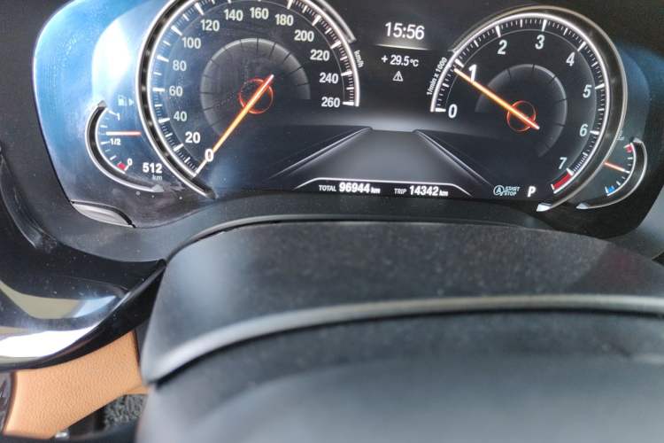 Used BMW 6 Series GT 2018 630i M Sport Package Odometer Close Up