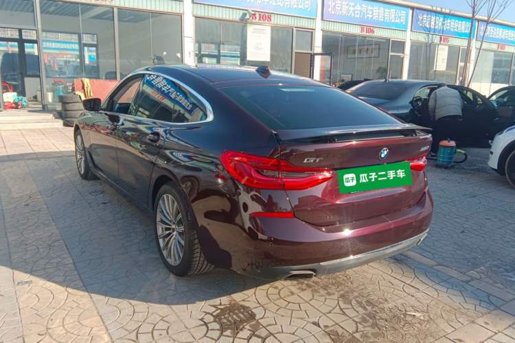 Used BMW 6 Series GT 2018 630i Luxury Design Package Rear Left 45 Deg