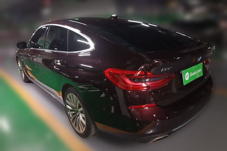 Used BMW 6 Series GT 2018 630i Luxury Design Package Rear Left 45 Deg