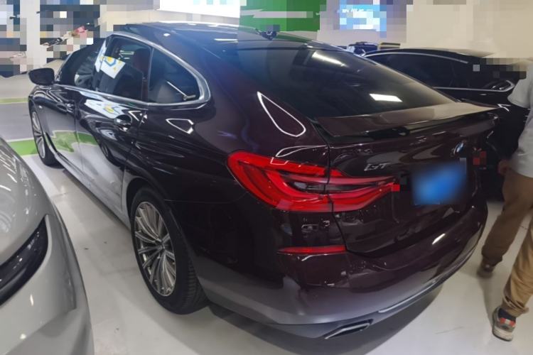 Used BMW 6 Series GT 2018 630i Luxury Design Package Rear Left 45 Deg