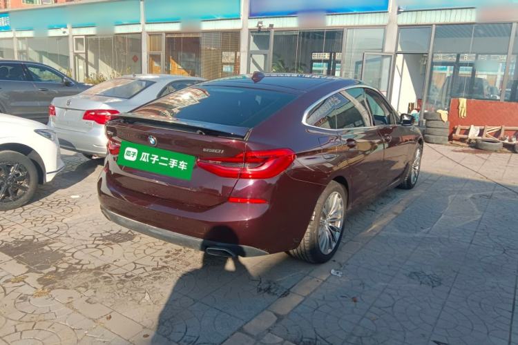 Used BMW 6 Series GT 2018 630i Luxury Design Package Rear Right 45 Deg