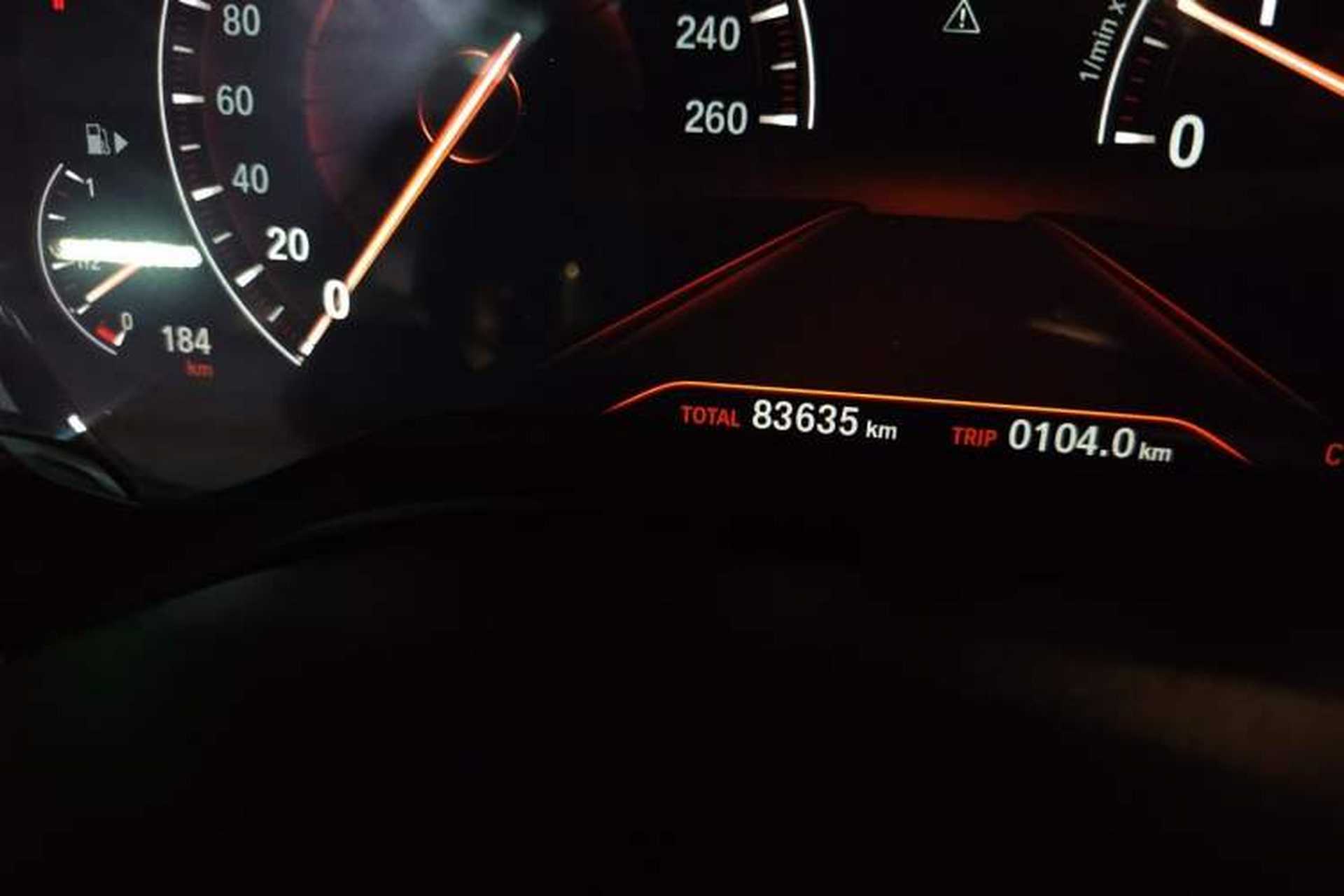 Used BMW 6 Series GT 2018 630i M Sport Package Odometer Close Up