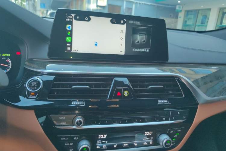 Used BMW 6 Series GT 2018 630i M Sport Package Audio And AC Panel
