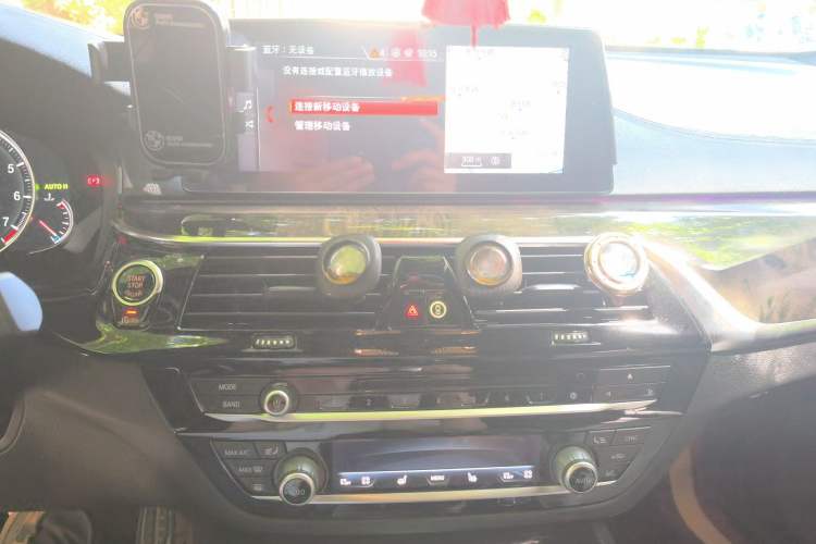 Used BMW 6 Series GT 2018 630i M Sport Package Audio And AC Panel