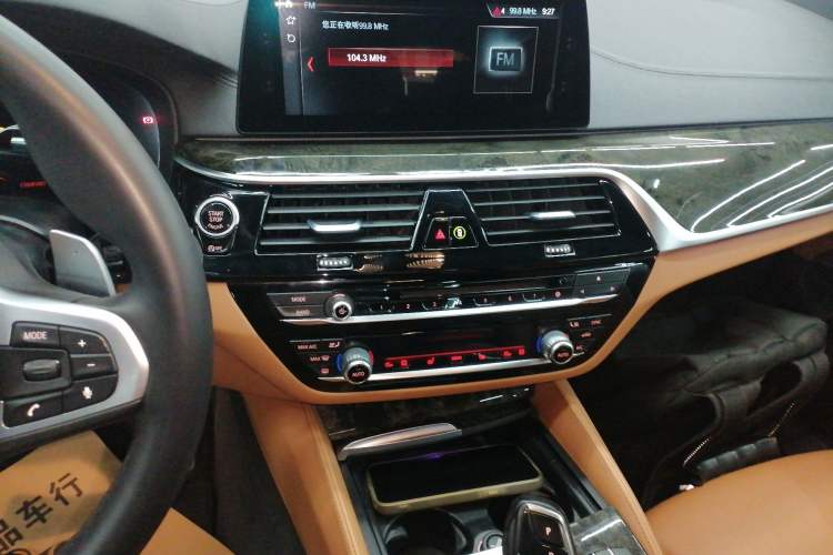 Used BMW 6 Series GT 2018 630i M Sport Package Audio And AC Panel